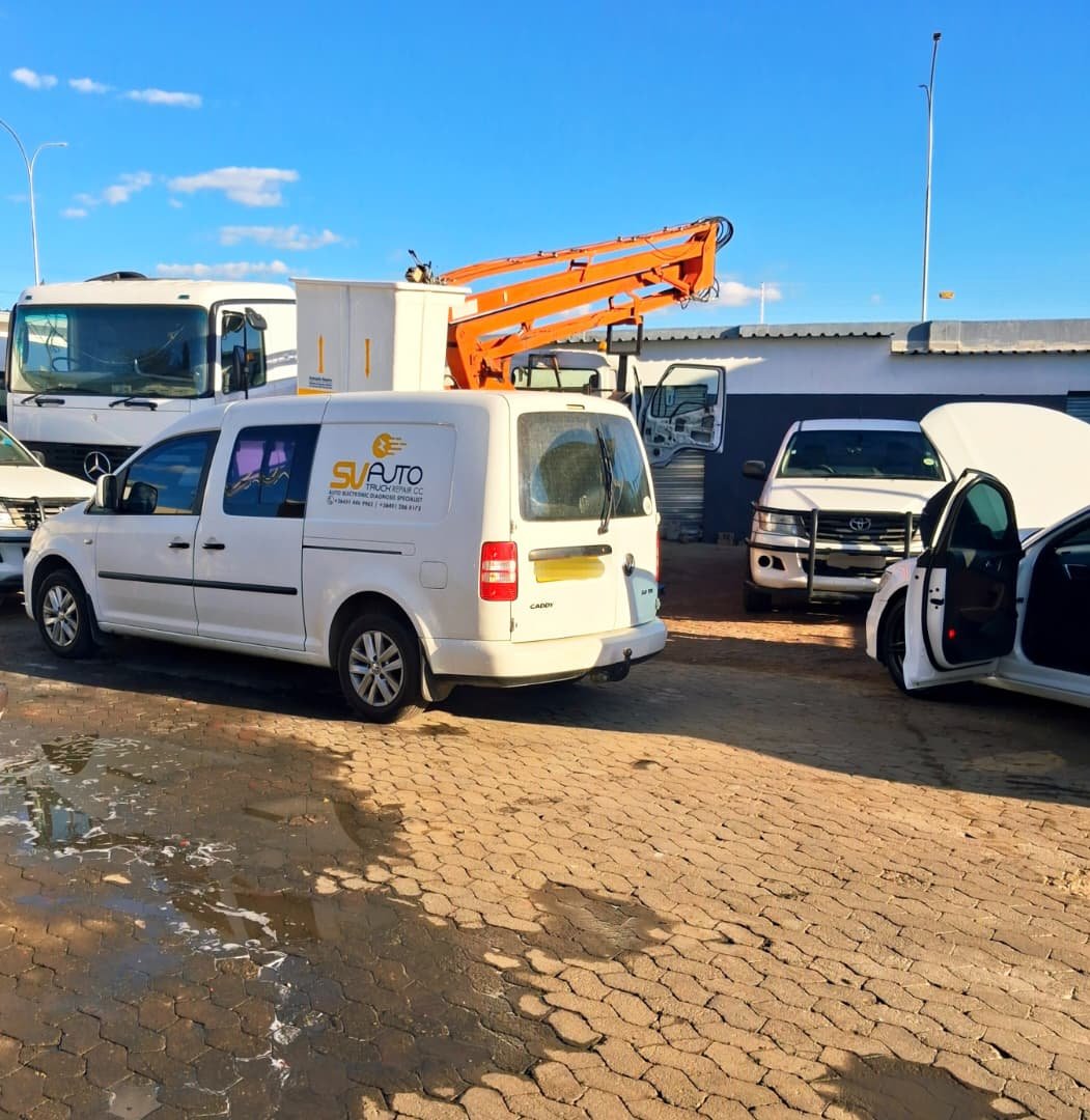 SV Auto fleet and workshop — Windhoek